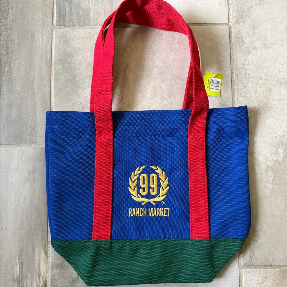 Authentic 99 Ranch Mini Canvas Tote CHINESE NEW YEAR HORSE LIMITED EDITION
